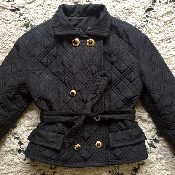 Rare VERSACE Vintage Quilted Jacket XS - Picture 15 of 17